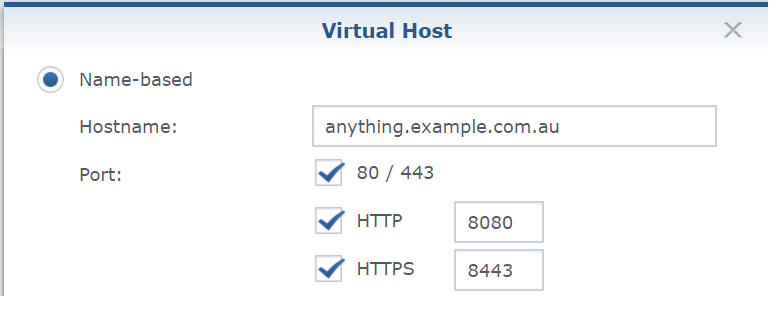 synology drive mapping domain