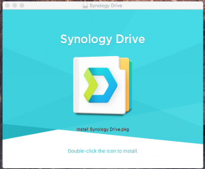 synology sync mac