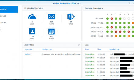 HOW-TO: FRee BACKUP for MICROSOFT 365 WITH SYNOLOGY ACTIVE BACKUP FOR Microsoft 365
