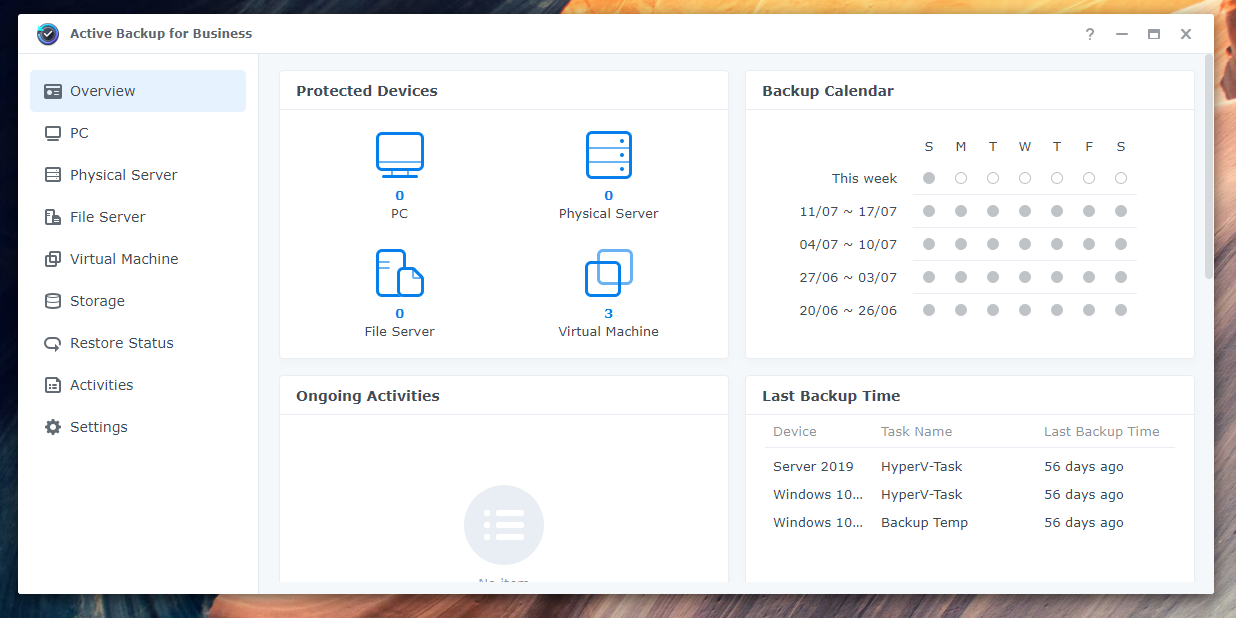 How-To: Backing up VMware ESXI with synology active backup for business ...