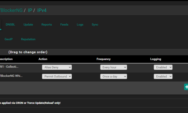 How-To: pfBlockerNG allow rules above and below the auto rules